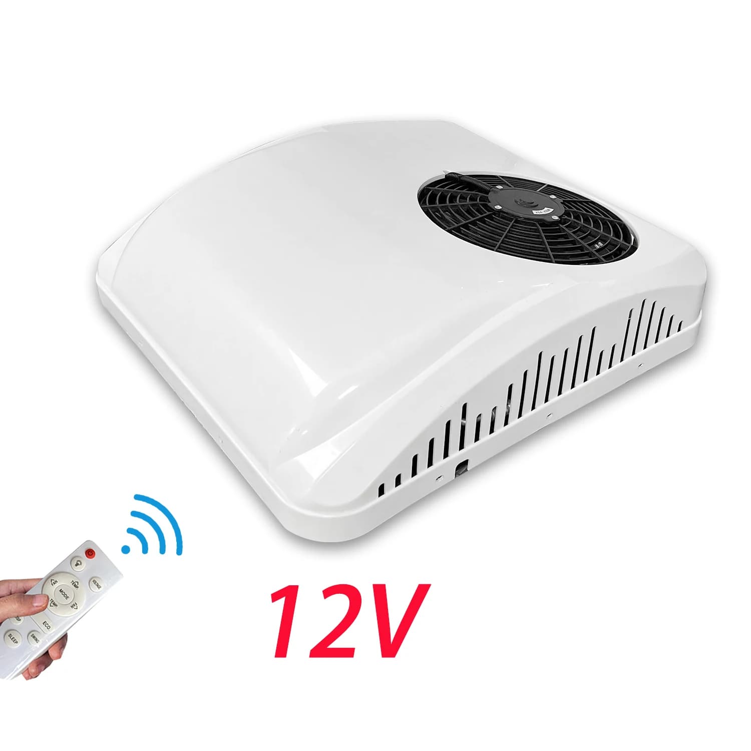 Aspligo 13500BTU RV toit climatisation 12V 24V électrique Parking climatiseur pour camion camping-ca