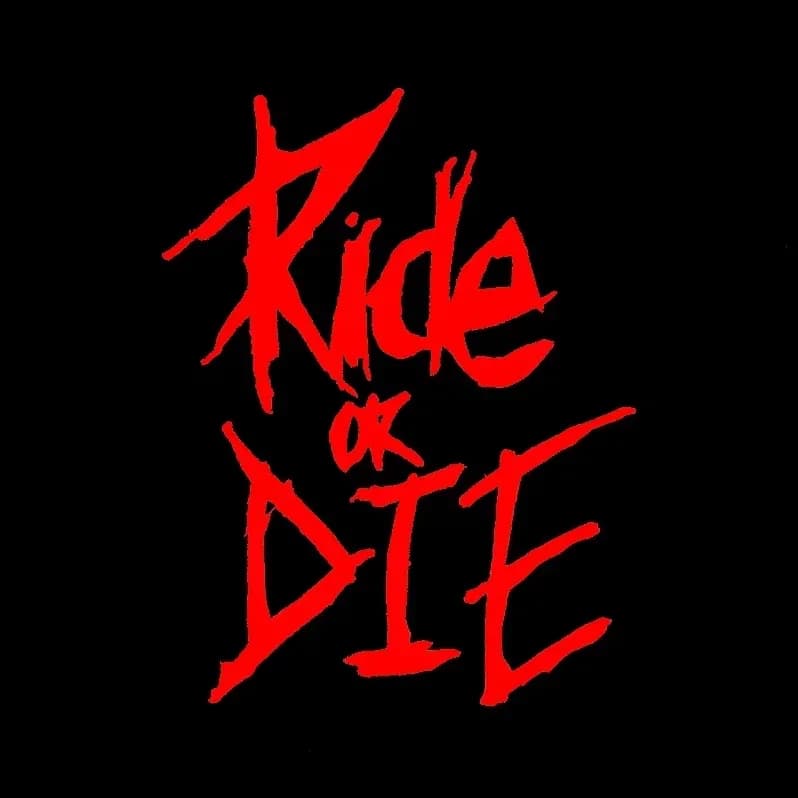 Ride or Die – autocollants pour cadre de vélo, autocollants imperméables pour Tube supérieur de vélo