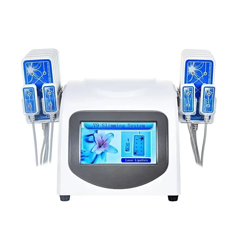160 MW 635nm-650nm Laser Lipo chaud LLLT lipolyse minceur Machine de perte de poids avec 14 tampons 