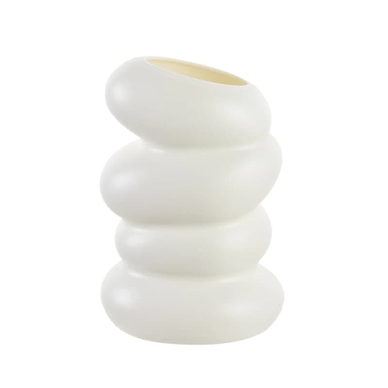 Vase en plastique Imitation en céramique Pots de fleurs mariage maison chambre jardin extérieur Tabl