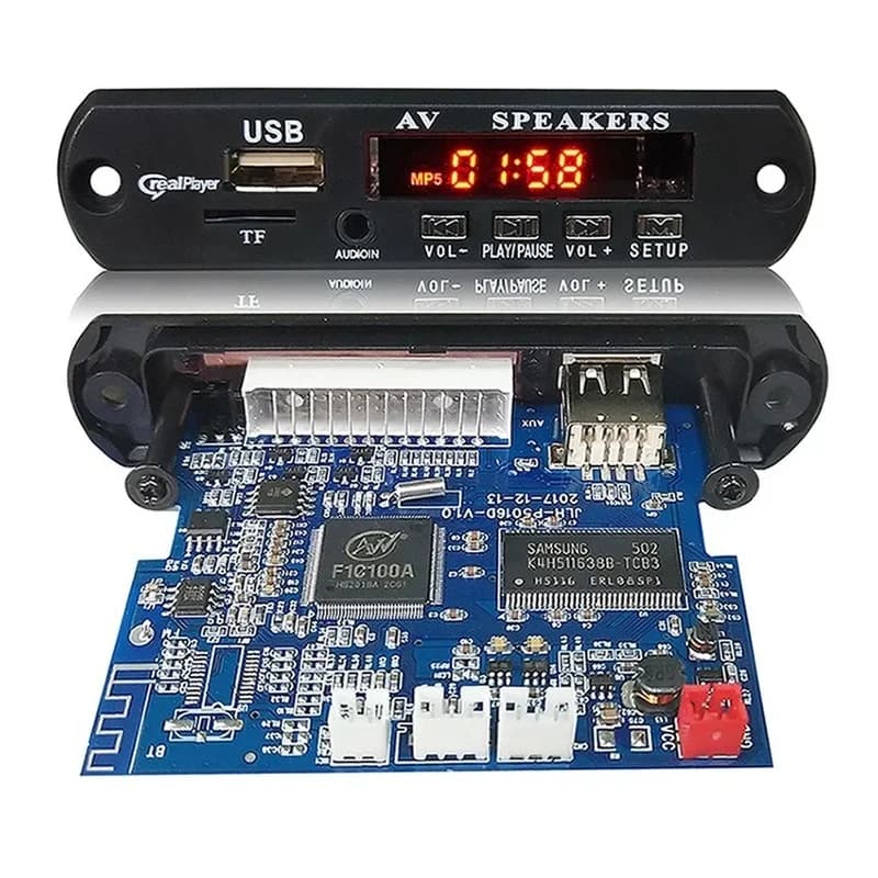 Lecteur Audio et vidéo MP3 MP4 MP5 HD 1080P, Module de décodage Bluetooth, décodeur HDCD, prise en c