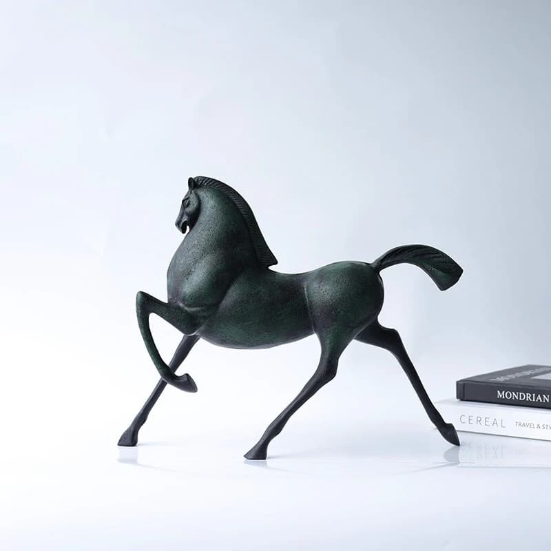 Ornements de cheval modernes, chambre à coucher, salon, accessoires pour la maison, Figurines de Tab
