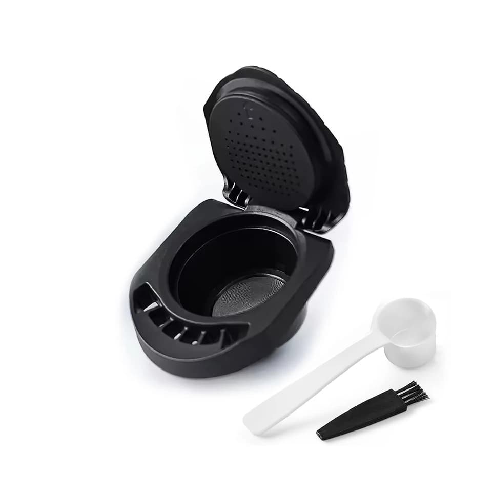 Adaptateur de capsules Dolce Gusto pour les machines Genio S/Piccolo/XS avec cuillère et brosse - Ac