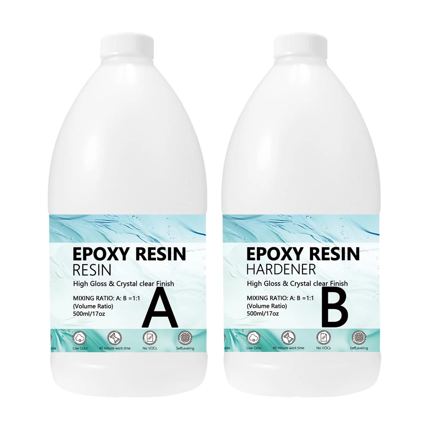 Kits de résine époxy, kit artistique avec fournitures d'artisanat, pour adultes, débutants, fournitu