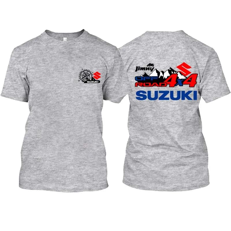 T-shirt en pur coton pour hommes, avec logo Suzuki Jimny, véhicule tout-terrain, compétition d'équip