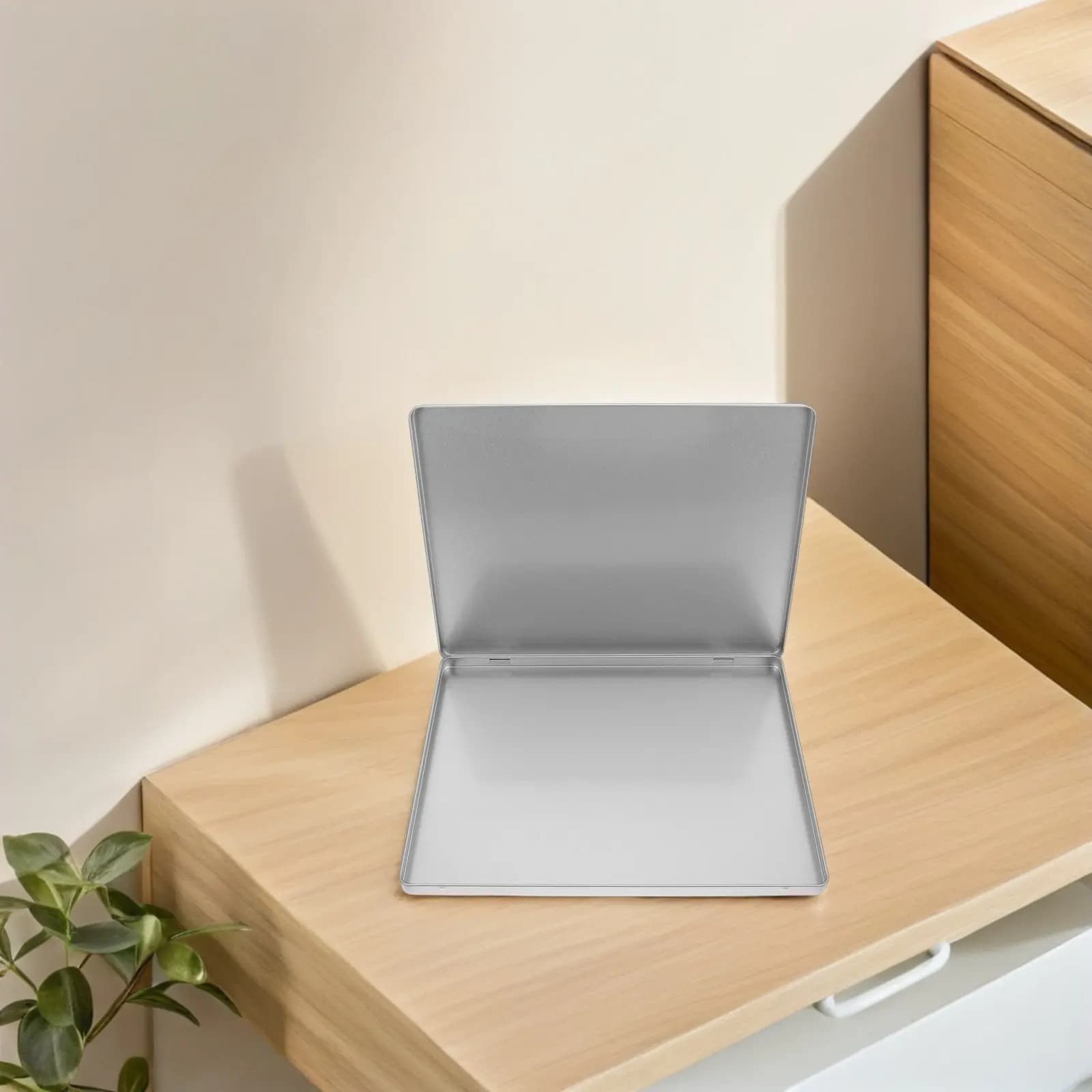 Boîte de rangement en fer A4 grande capacité, organisateur portable de documents, porte-reçus et pho