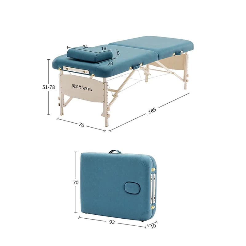 Table pliante lit Portable civière meubles esthétique beauté cils luxe cosmétologie canapé Maca Port