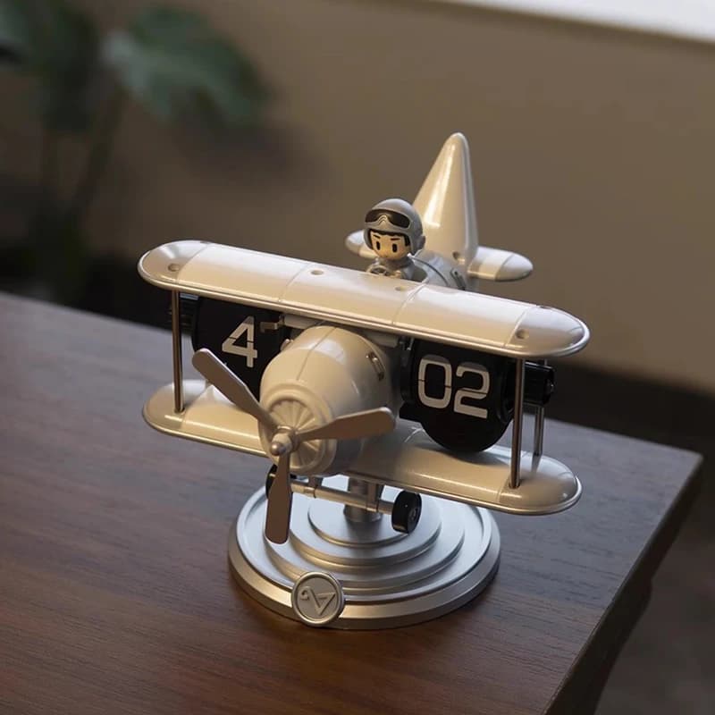 Petite décoration de bureau à rabat, accessoires pour la maison, modèles nordiques modernes, horloge