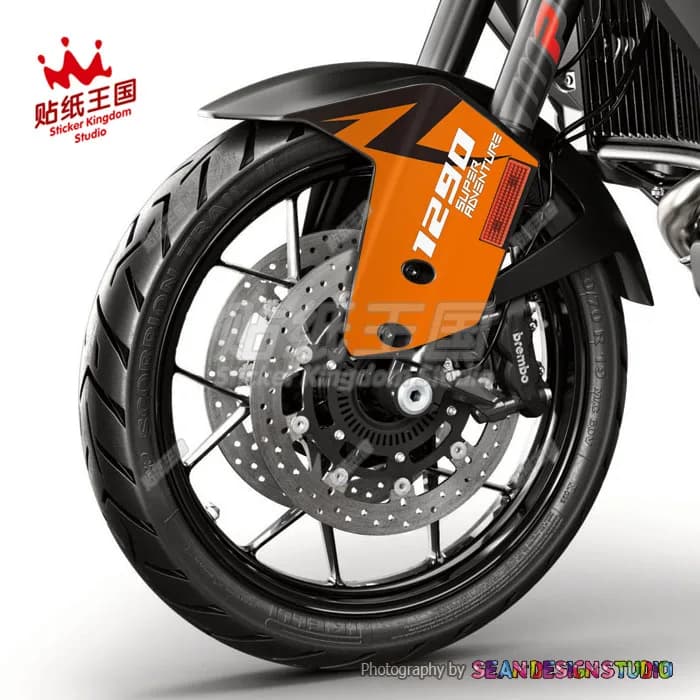Autocollants étanches pour KTM 2017-2020 1290 ADV SUPolLADVENTURE R, kit de décalcomanies pour garde