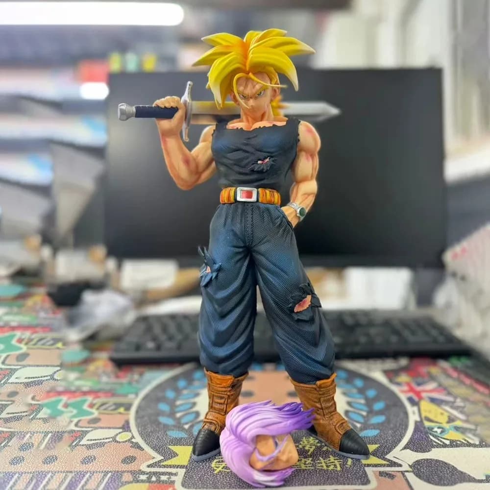 Figurine Anime Dragon Ball Z DBZ, figurine Trunks, figurines d'action, statue en PVC, modèle de coll