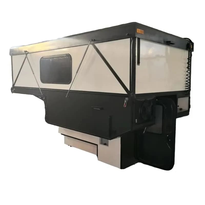 Camping-car pliable haut de gamme tout-terrain avec suspension indépendante et rangement verrouillab