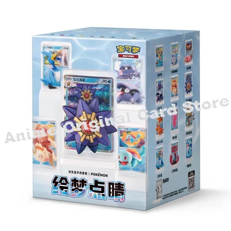 Cartes Pokémon Originales PTCG, Collection de figurines peintes à la main sur le thème des rêves chi