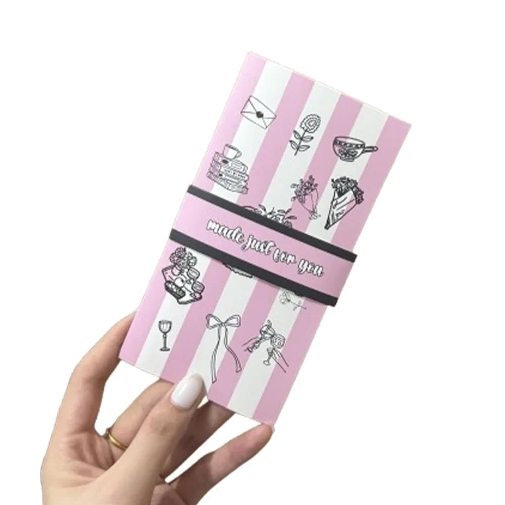 Carte cadeau de noël faite à la main, Message de bénédiction, cascade, papier avec enveloppe, carte 