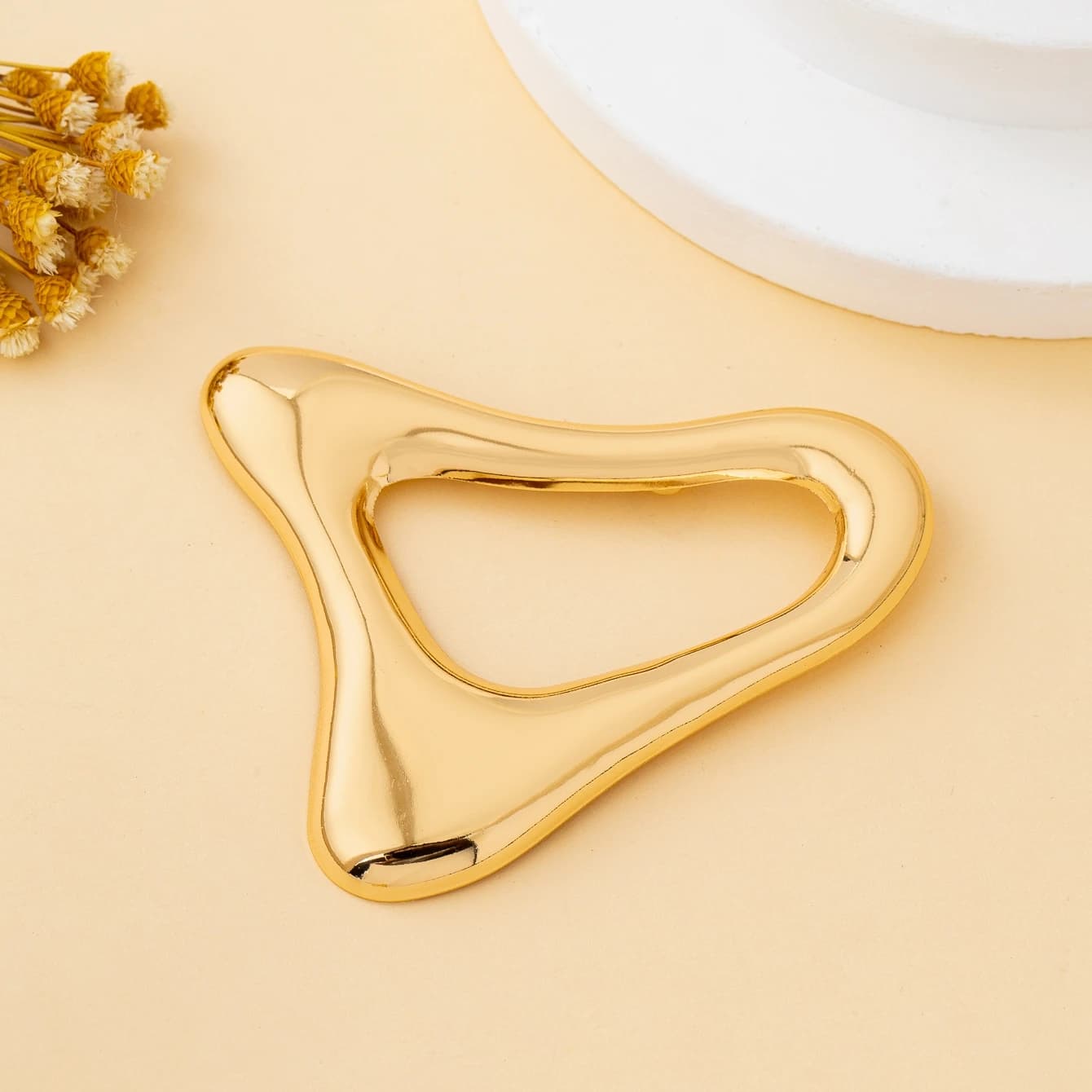 Broche pour femme, style simple et classique, motif géométrique asymétrique, broche pour femme, adap