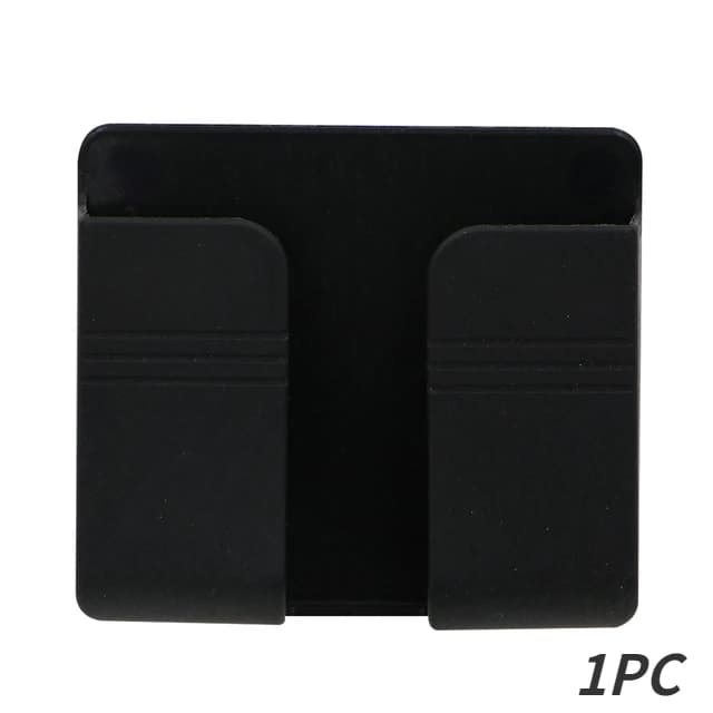 Boîte de rangement murale multifonction, 1 à 4 pièces, organisateur sans poinçon, télécommande TV, b