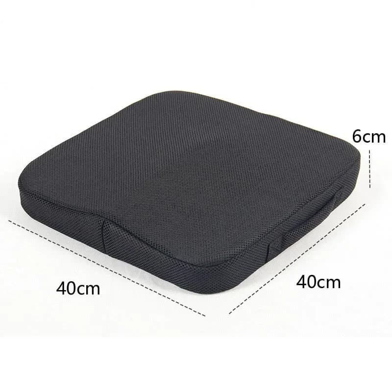 Coussin de siège épais pour fauteuil roulant, anti-escarre, éponge en accent d'abeille, respirant, c