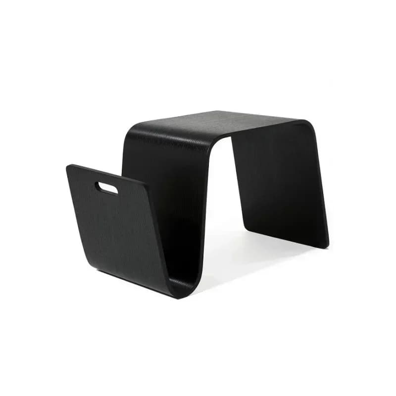 Table basse nordique minimaliste, pièce maîtresse chic en bois massif, idéale pour les salons et les