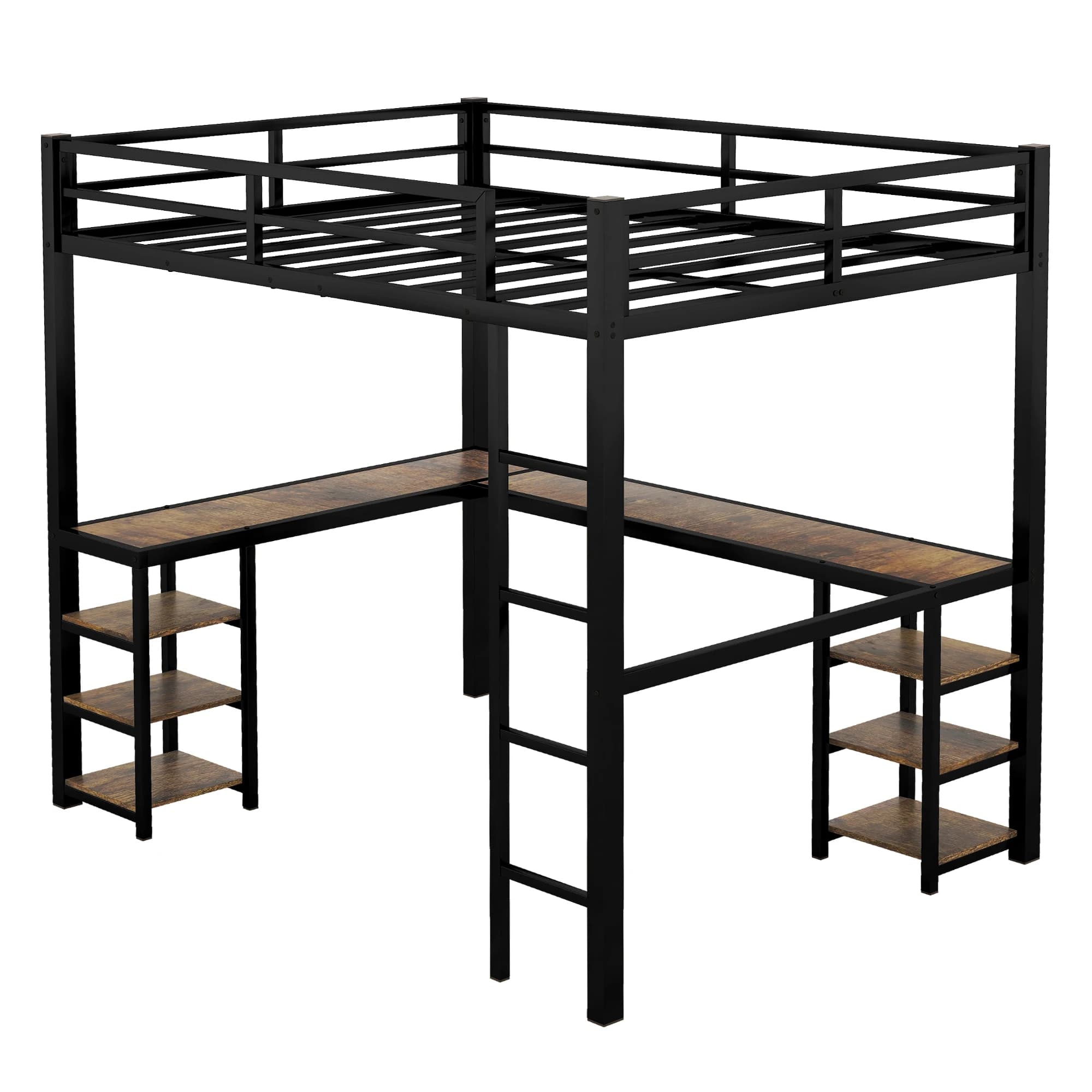 Lits superposés industriels de Loft d'étudiant adulte de dortoir d'appartement d'école à la maison a