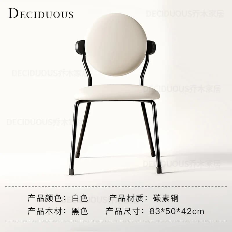 Chaises de salle à manger modernes et créatives, minimaliste, peu encombrantes, meubles de salle à m