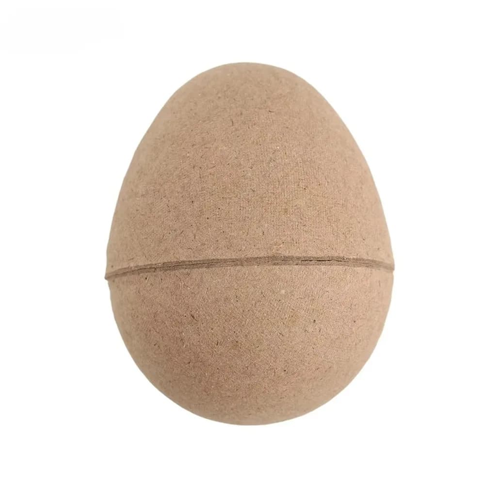 Œufs de Pâques en papier artisanal non peints, adorables œufs de Pâques vierges à peindre, décoratif