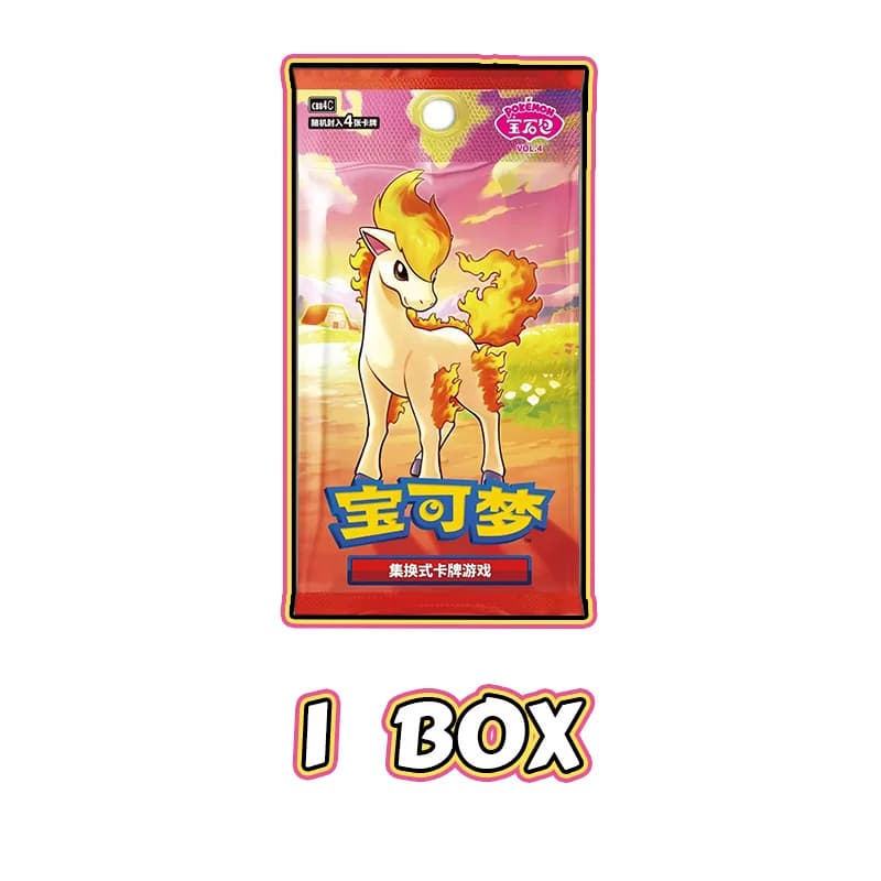En stock, 100% original, scellé, pack de gemmes Pokémon Vol 3 Vol 5, chinois simplifié, jeu de carte