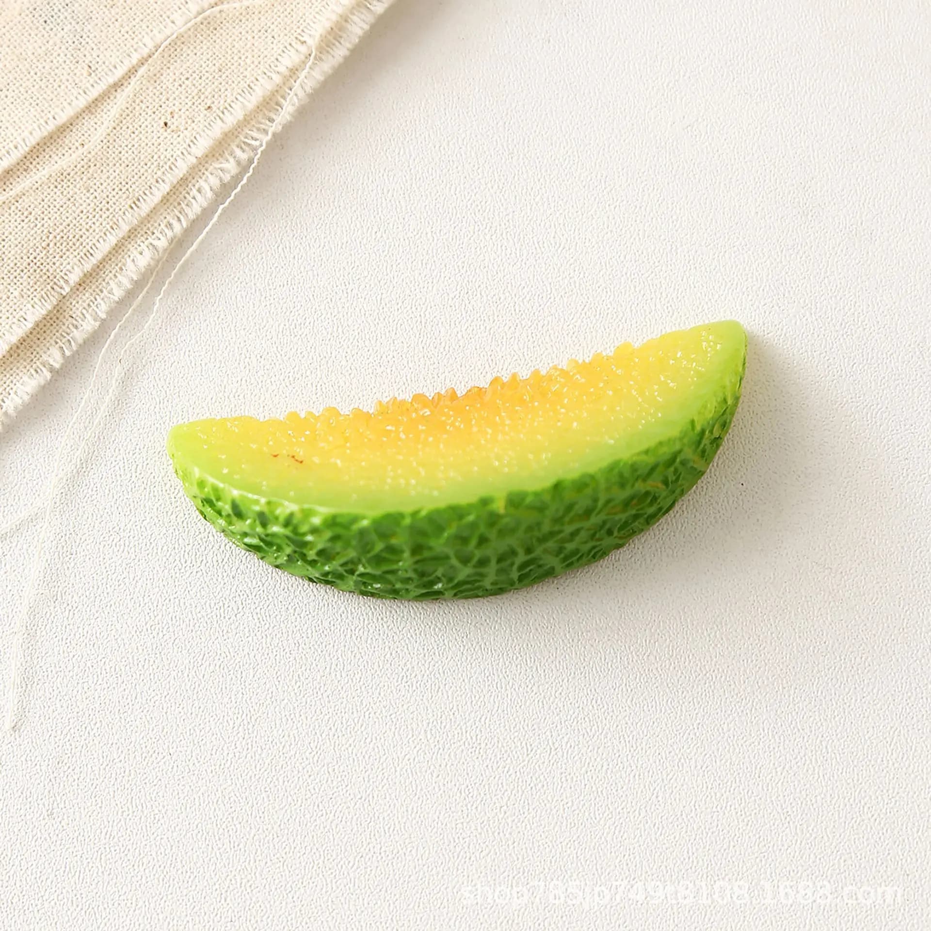 Accessoires en résine DIY, petits ornements, tranches de fruits : Ananas, Pastèque, Kiwi, Fruit du d