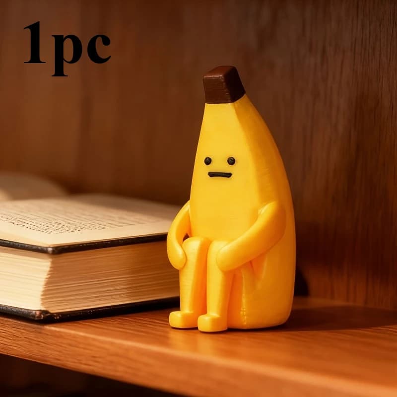 Anxieux décor banane |   Décor créatif pour la maison, le bureau et la voiture, idéal pour les cadea