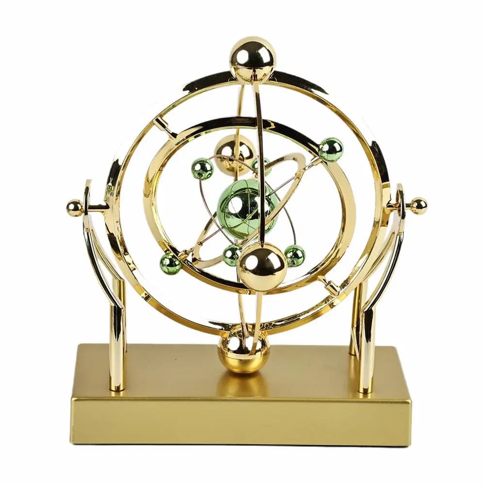 Pendule à mouvement perpétuel Orbital Céleste, Modèle de Terre Rotatif et Oscillant, Décoration Rota