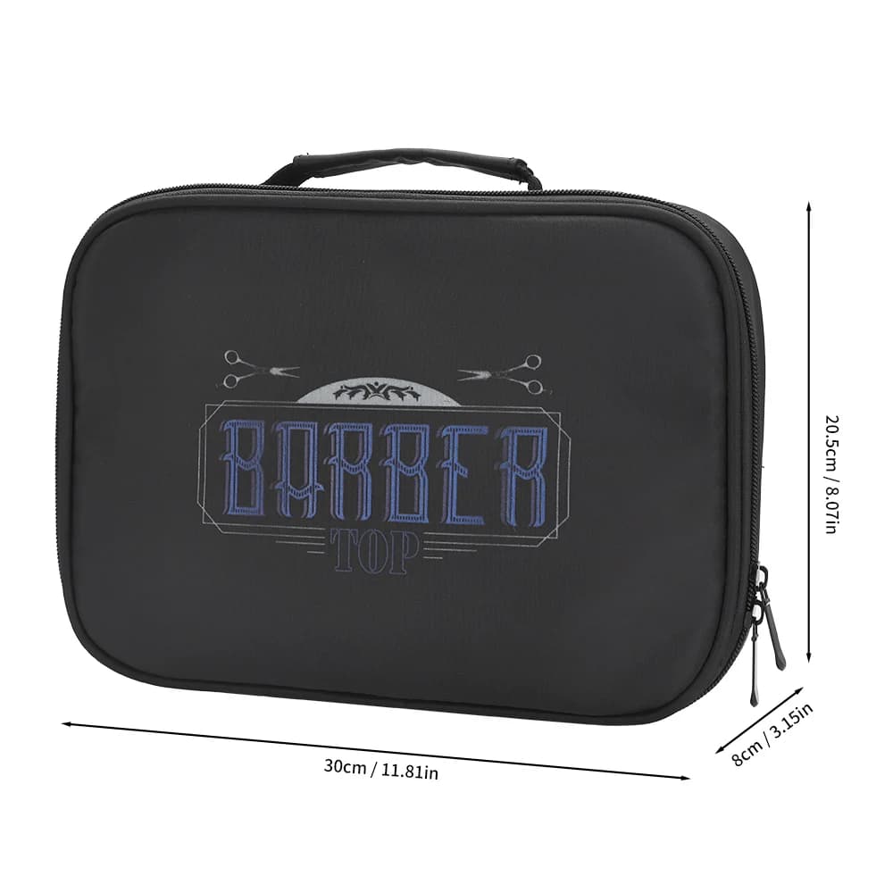 Organisateur de style de grande capacité pour le rangement de voyage, mallette à outils de barbier P