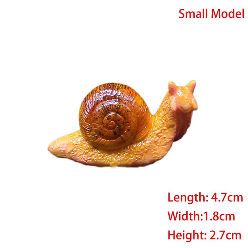 Micro Simulation de paysage, petit escargot, décoration de jardin, ornement d'escargot, modèle d'esc