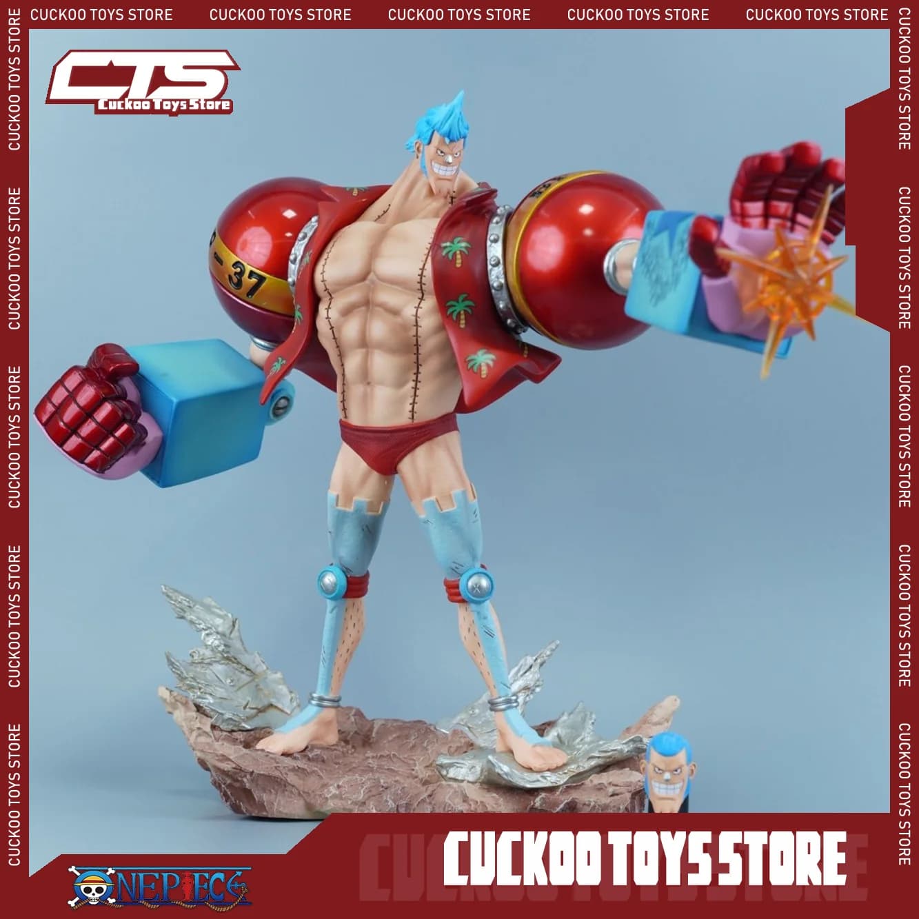 Figurines LK Franky 29cm, une pièce, Statue en PVC, décoration de bureau, Collection, modèle d'ornem