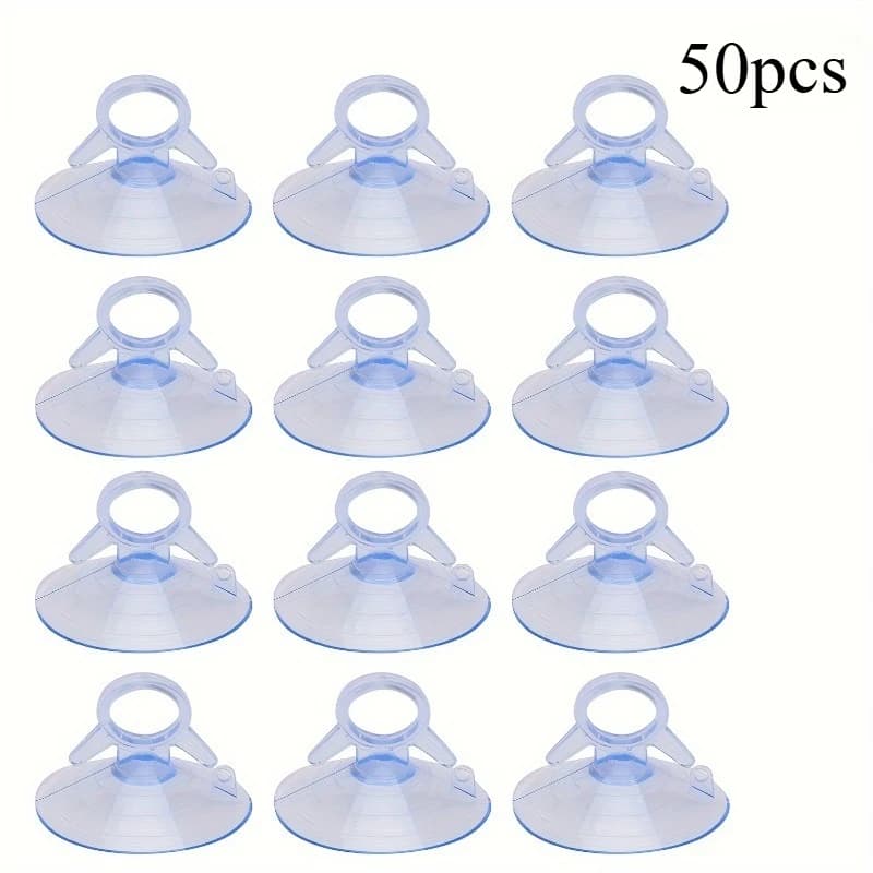 50 pièces d'accessoires de suspension pour vitres, carreaux, cuisine, salle de bain, miroirs, murs d