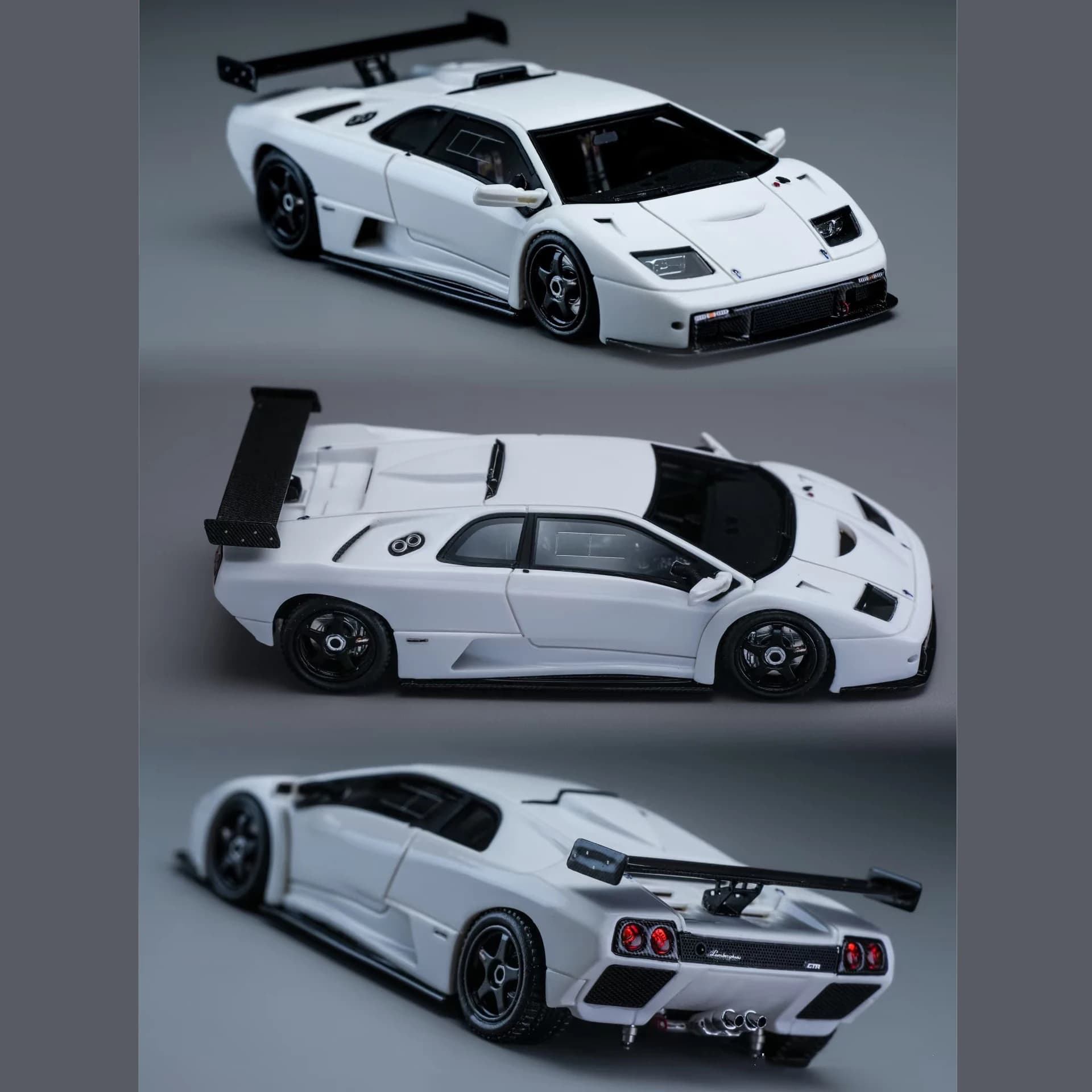 Fuelme 1:64 Diablo Modèle de voiture en résine de qualité supérieure, collection miniature, jouet ca