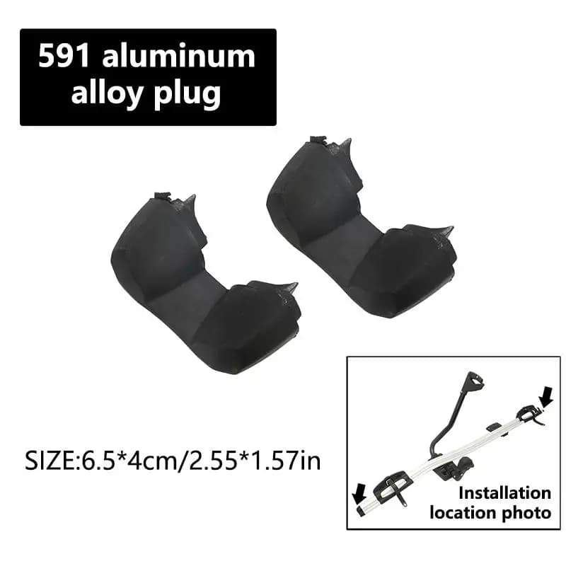 Adaptateurs de roue de vélo pour porte-vélos de toit Thule 599 598 591 568 564 561 532 933 926, 2 pi