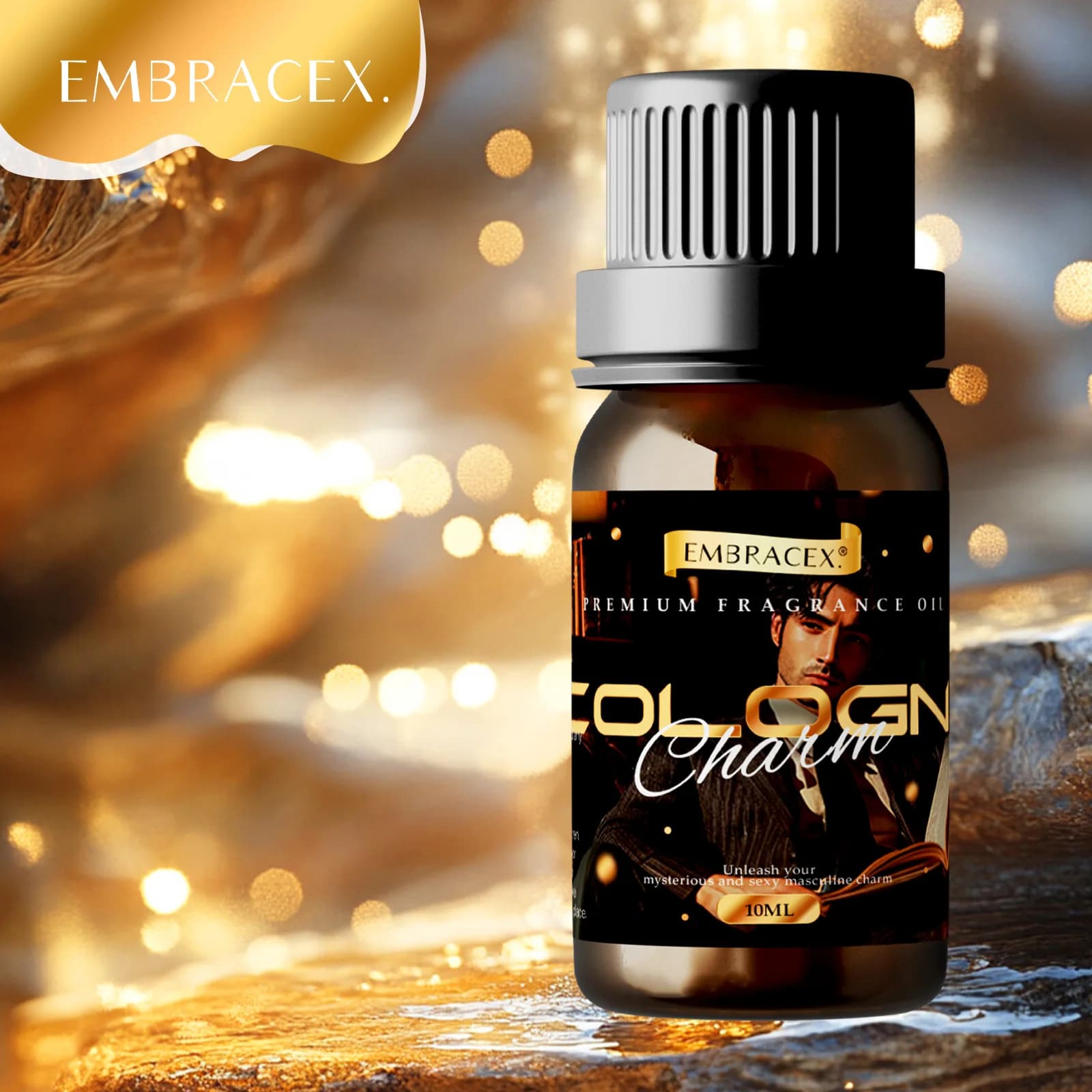 Huile Essentielle de Cologne 10ml pour Hommes, Huiles Essentielles DIY pour Bougies, Parfum Longue D