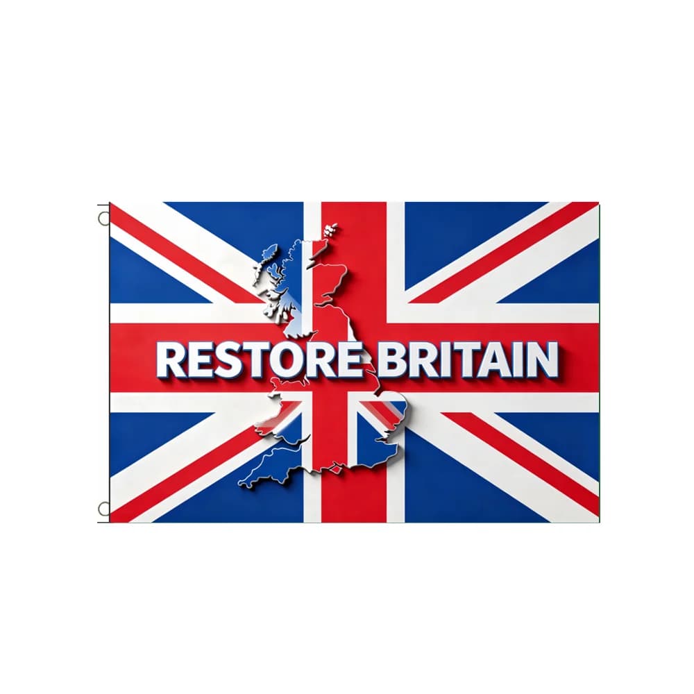 Drapeau Union Jack de Grande-Bretagne, 2x3ft 3x5ft, Bannière patriotique britannique, Décoration mur
