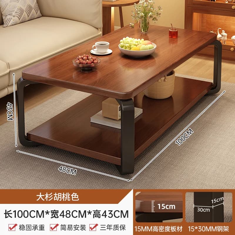 Cadre esthétique Table basse Magazine nordique Vintage Salon Table basse Design Unique Mesa Centro S