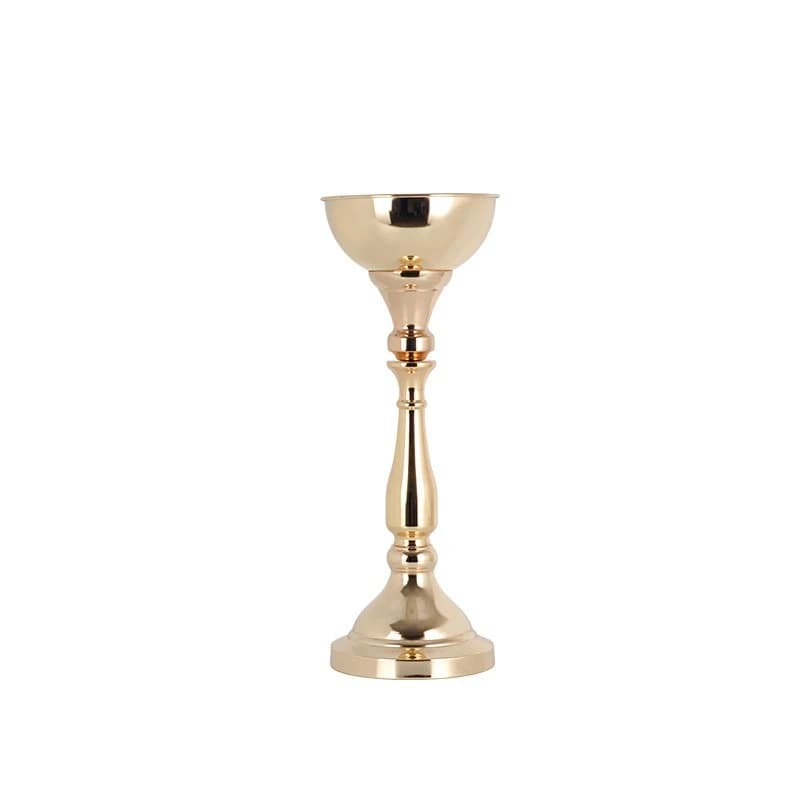Vase en métal, centre de Table de mariage, décoration d'événement, route de fleurs, plomb pour décor