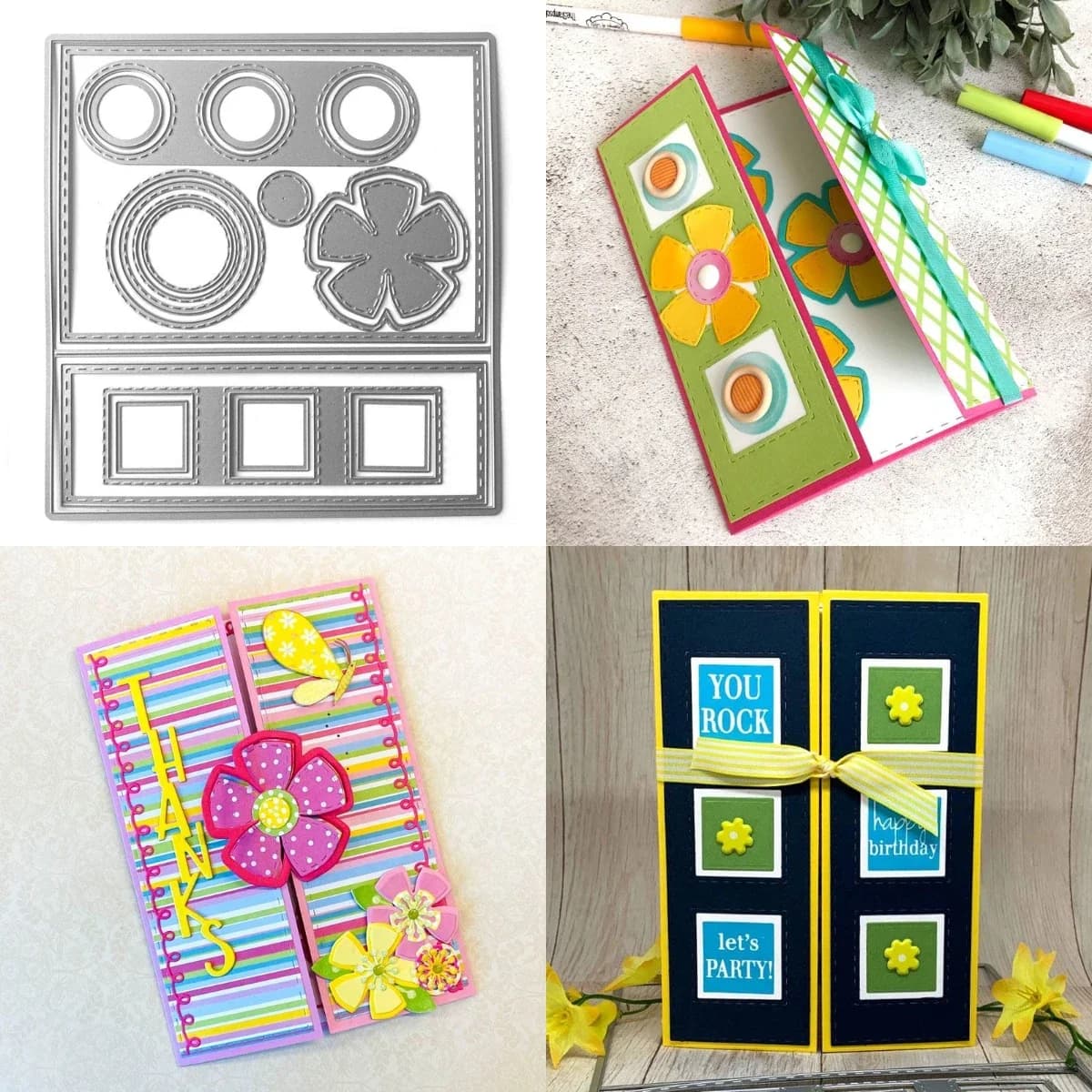 IQUE Screen Pop-Up Stand-Up Scrapbook Diary Décoration, Matrices de découpe, Modèle de gaufrage, Car