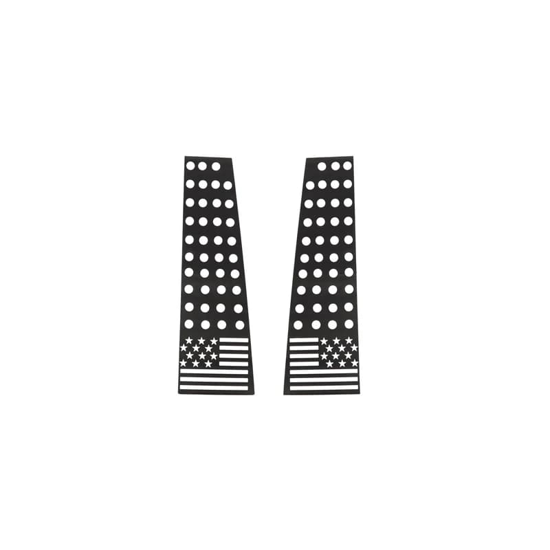 Autocollants extérieurs en PVC pour petites fenêtres arrière, couverture de décoration pour accessoi