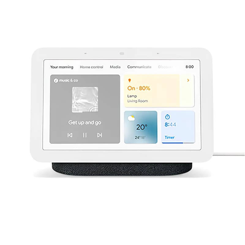 Contrôleur de maison intelligente d'origine Google NEST HUB (2e génération), assistant Google, craie