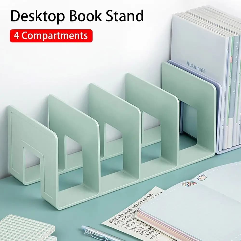 Support de livre en acrylique coloré à quatre cadres, étagère de Cisco, étagère de synchronisation d