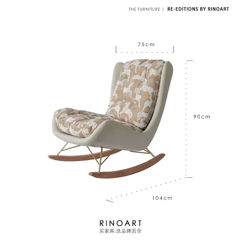 Événements Balcon chaises salon luxe moderne inclinable chaises design paresseux canapé Poltrona Par
