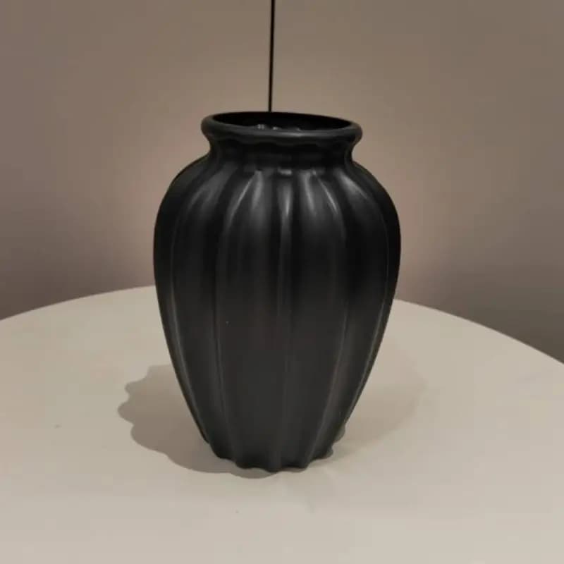 Vase en plastique effet vague d'eau, style nordique simple, décoration pour chambre, salon, maison, 
