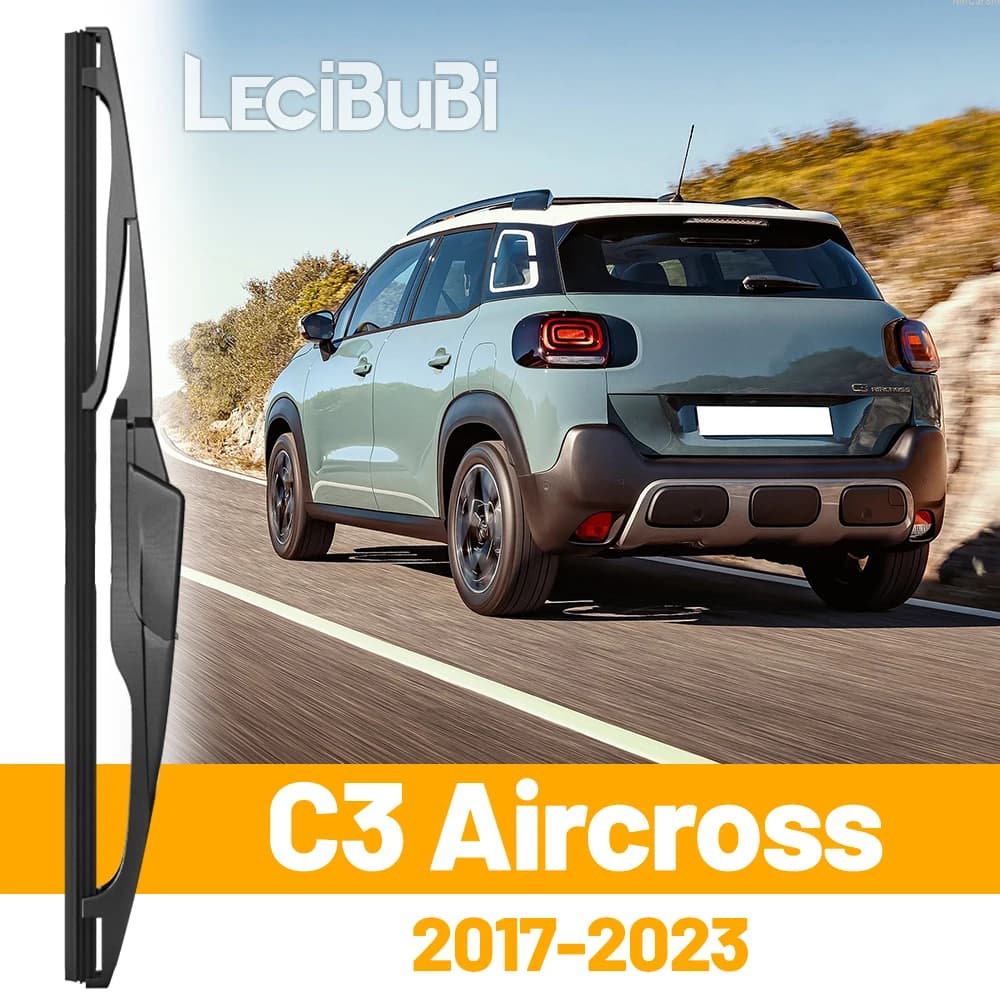 Balai d'essuie-glace pour pare-brise arrière, accessoires d'essuie-glace pour citroën C3 Aircross 20