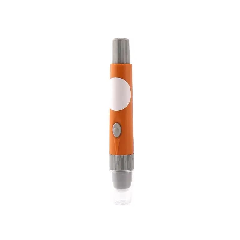 Stylo Lancette Réglable pour Prélèvement de Glucose, Capteur de Glycémie pour Diabétiques, Dispositi