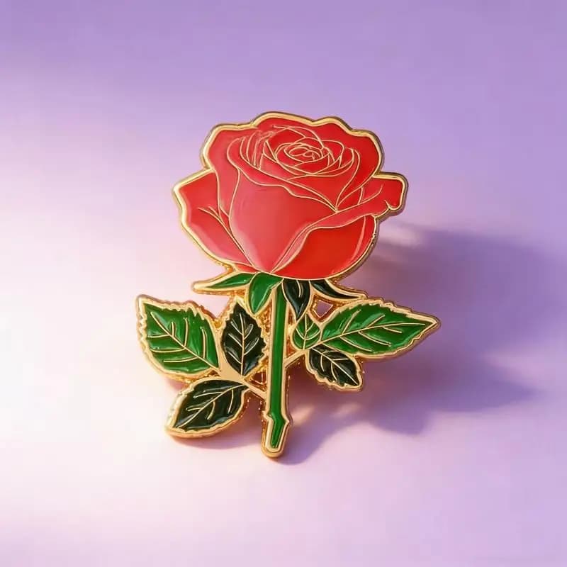 Broches à fleurs roses pour femmes, accessoires de vêtements, manteaux, bijoux, cadeaux