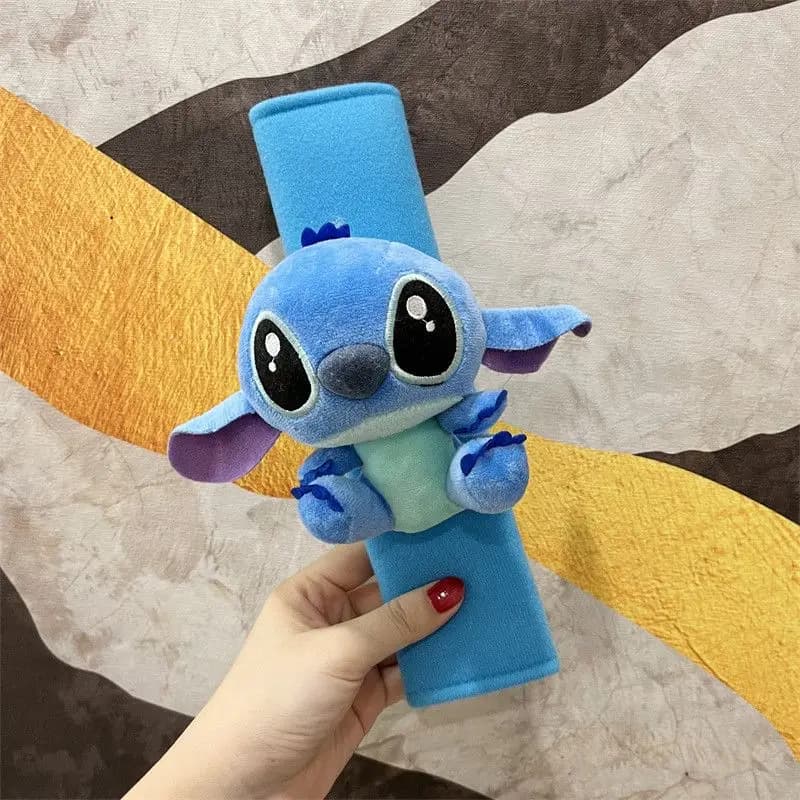 Disney point mignon ange Kawaii dessin animé Couple voiture ceinture de sécurité épaule couverture p
