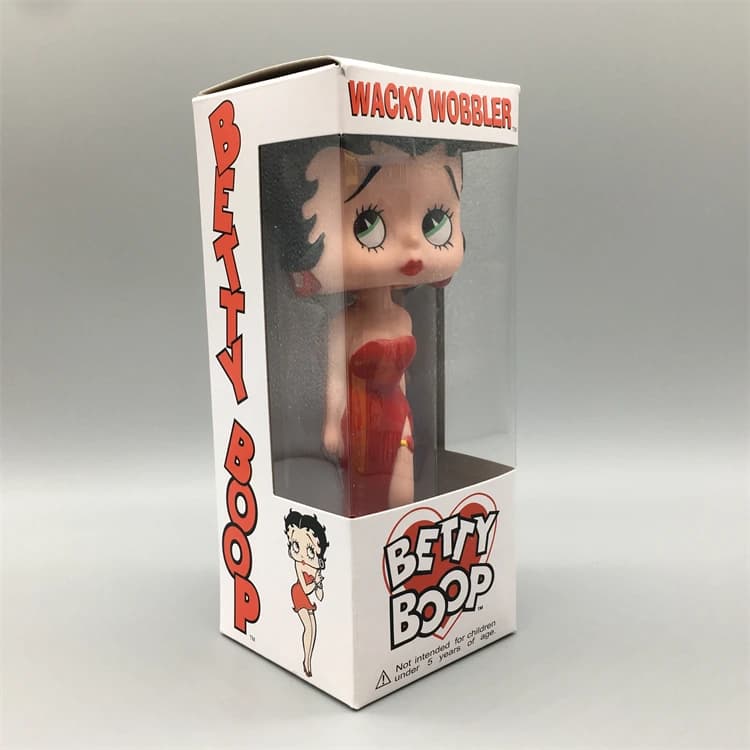 Collection originale: poupée secouante la tête Betty Boop, modèle version Q, ornement de voiture, jo