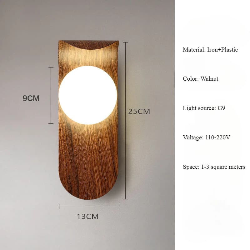Lampes murales au design nordique minimaliste moderne, pour chambre à coucher, tête de lit, salon, d